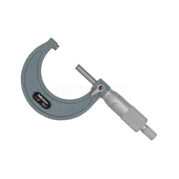 MITUTOYO OUTSIDE MICROMETER 1-2" 0.001" WITH RATCHET STOP 103-178