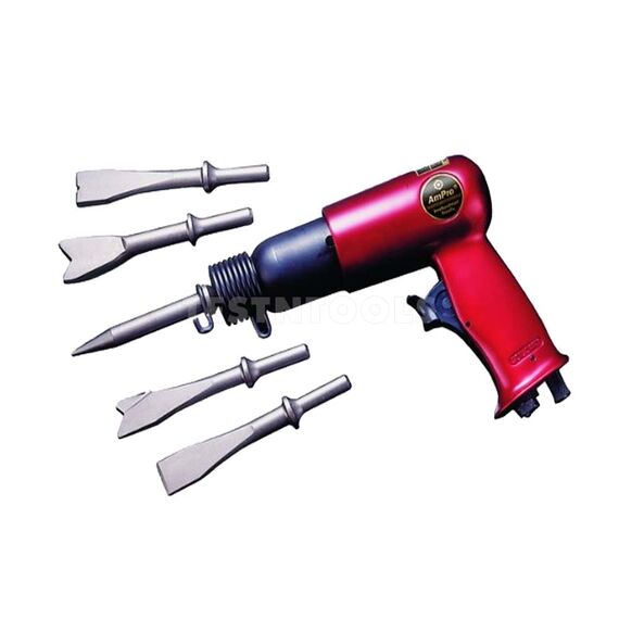 AMPRO AIR HAMMER CHISEL KIT HAMA-A3101