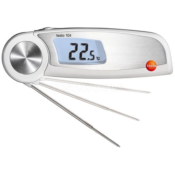 TESTO WATERPROOF FOLDING FOOD THERMOMETER 104