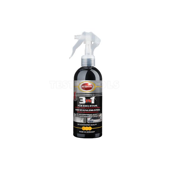 AUTOSOL 3 IN 1 FOR STAINLESS STEEL 250ML POLM-1281