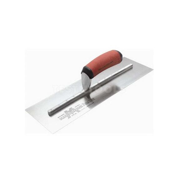 MARSHALLTOWN STAINLESS STEEL DRY WALL FINISHING TROWEL DURASOFT HANDLE 350MM X 114MM MT12ASSD