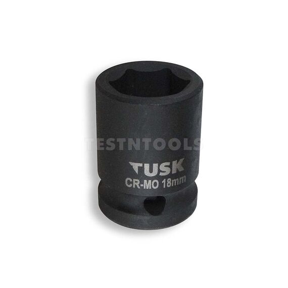 TUSK IMPACT SOCKET 1/2" DRIVE 13MM X 38MM LONG 6PT TIS213