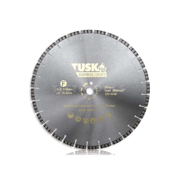 TUSK REINFORCED CONCRETE FLOOR SAW BLADE 610MM RCFS610