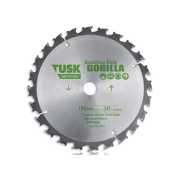 TUSK TCT DEMOLITION BLADE 235MM TDB23530T