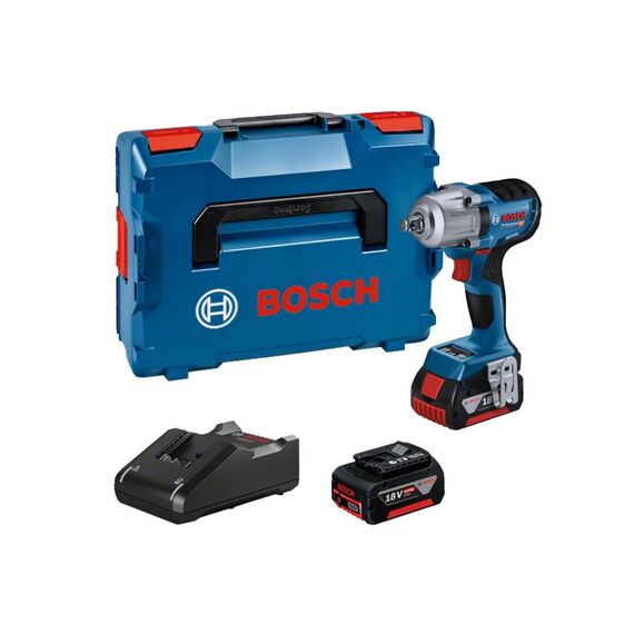 BOSCH 18V BRUSHLESS IMPACT WRENCH KIT 450NM GDS18V-450HC