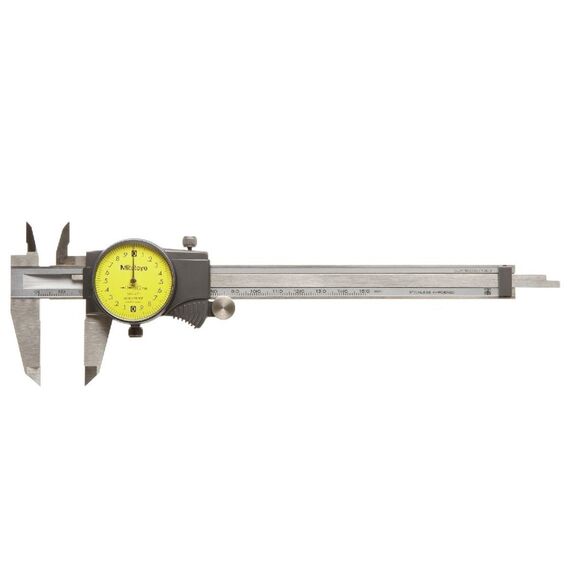 MITUTOYO DIAL CALIPER 100MM 0.01MM 505-680